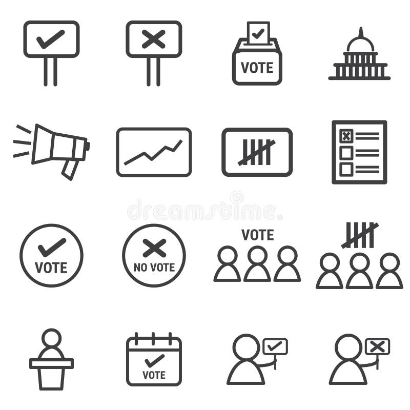 Los iconos de la elección fijaron, el illlustion plano eps10 del vector del diseño stock de ilustración Los iconos de la elección fijaron, el illlustion plano eps10 del vector del diseño stock de ilustración