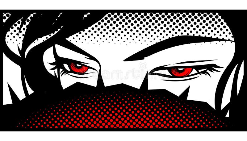 Los Ojos Son Rojos En El Estilo Manga Y Anime. Ilustración del Vector - Ilustración de mujer, contexto: 231445300 Los Ojos Son Rojos En El Estilo Manga Y Anime. Ilustración del Vector - Ilustración de mujer, contexto: 231445300