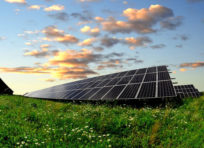 Los paneles de energía solar