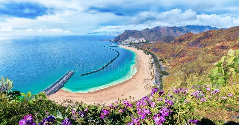 Los teresitas de Las varan, Tenerife, islas Canarias, España foto de archivo Los teresitas de Las varan, Tenerife, islas Canarias, España foto de archivo