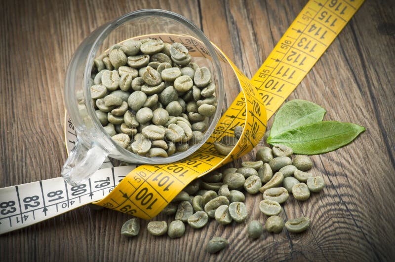 Lose Weight by Green Coffee Stock Image Image of agriculture, seed