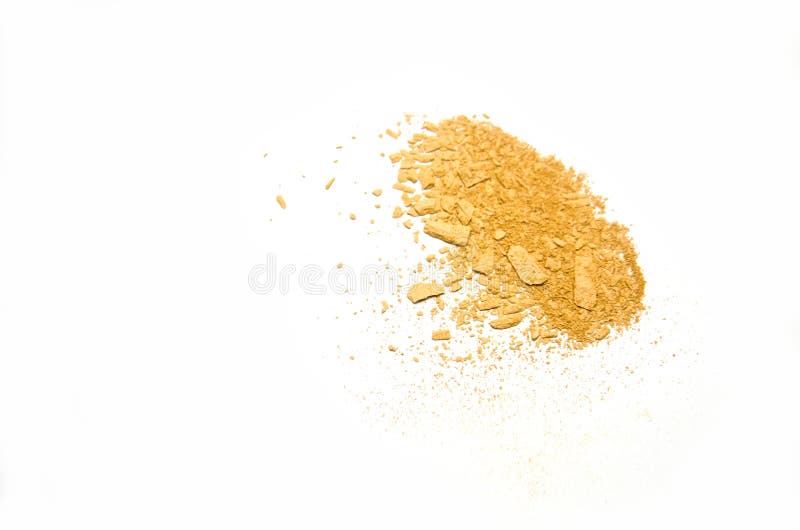 Losse poeder witte achtergrond stock foto Losse poeder witte achtergrond stock foto