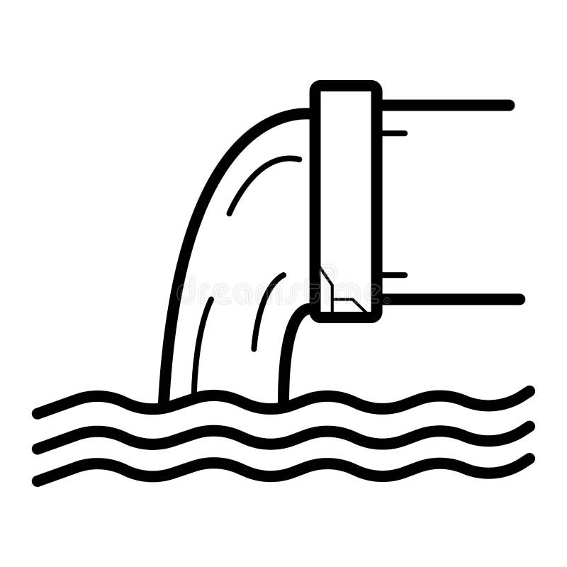 Lossing van vloeibaar chemisch afval stock illustratie Lossing van vloeibaar chemisch afval stock illustratie