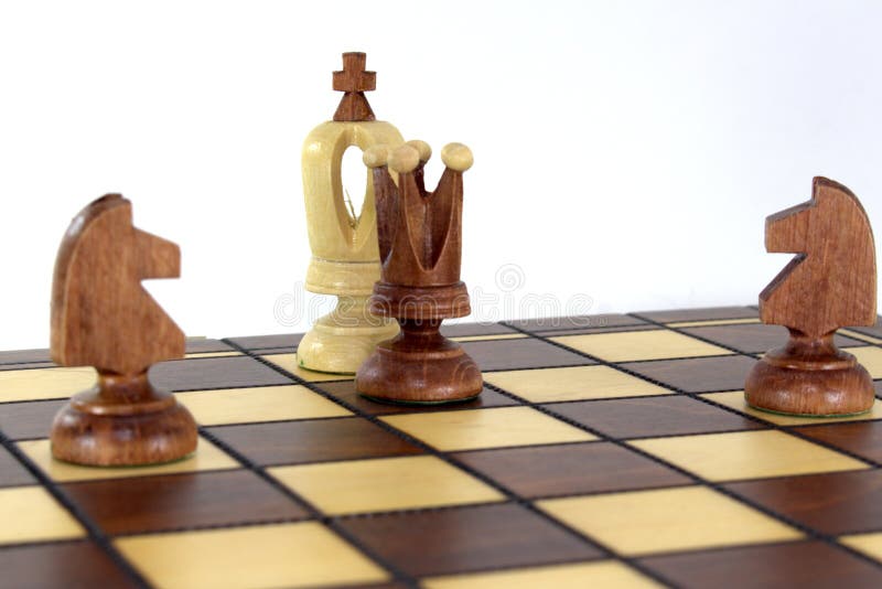 Chessboard with the Queen Gambit Opening and a Clock Showing the Time of  the Game Stock Image - Image of organized, checkered: 235866331