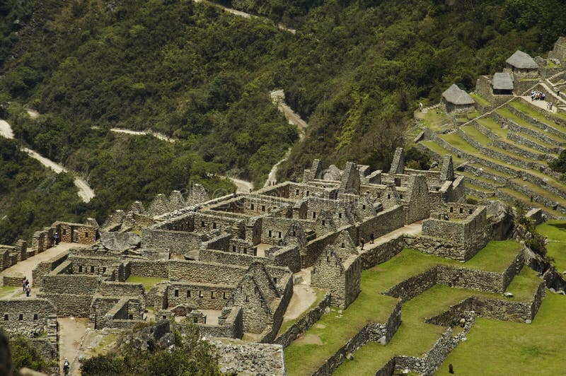 Lost city Machu-Picchu in Peru