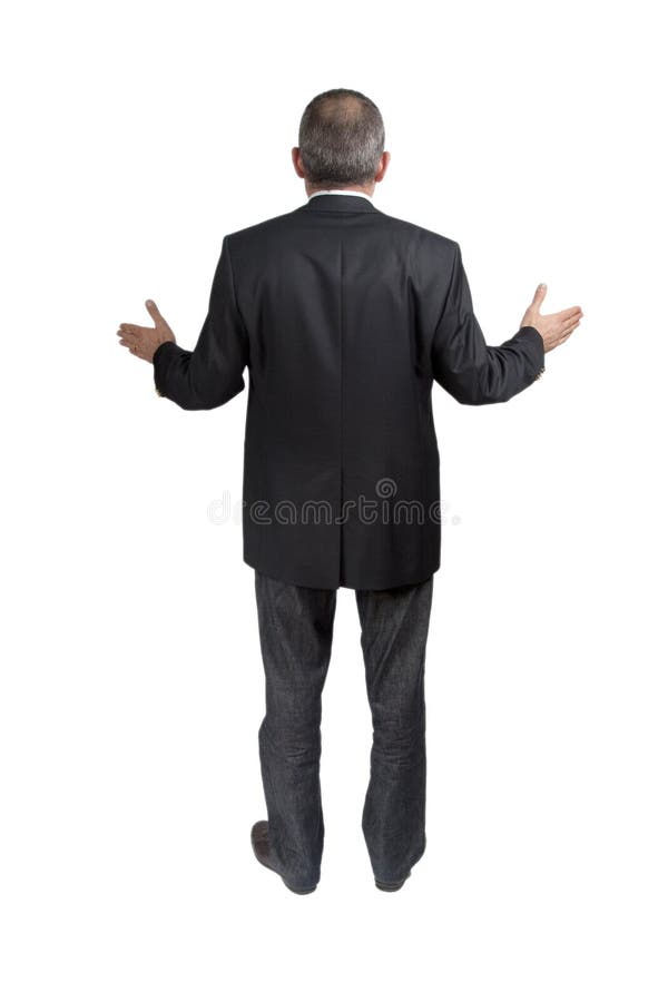 Lost Man stock photo