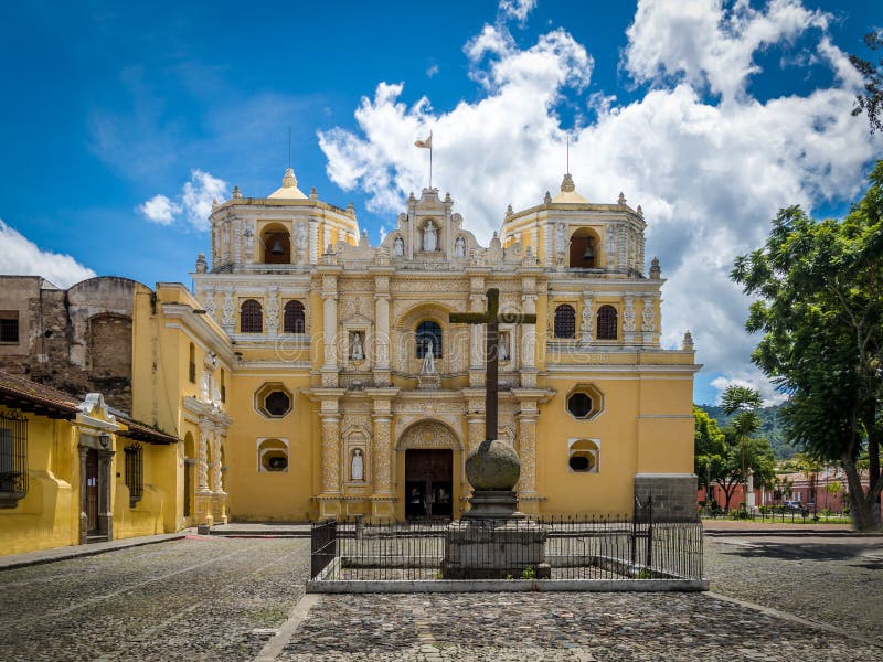 La Merced Church in Antigua, Guatemala. La Merced Church in Antigua, Guatemala