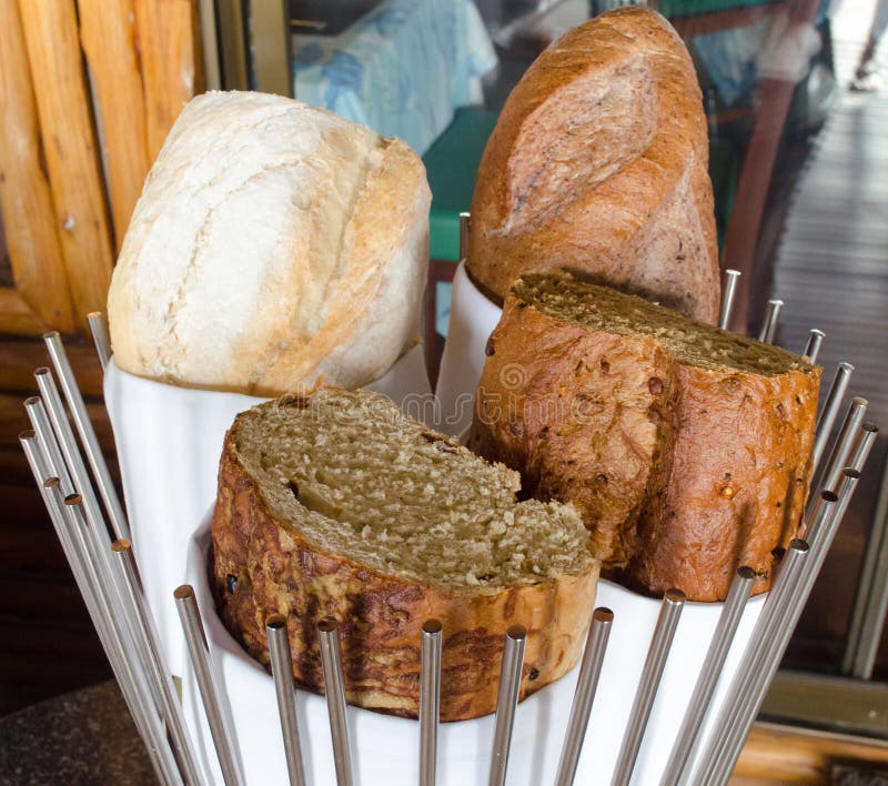 A lot of big bread. stock image. Image of grain, bakery 86373271