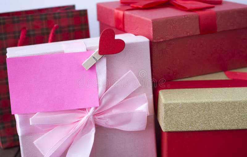 A lot of gift packages stock photo. Image of generous 108399820