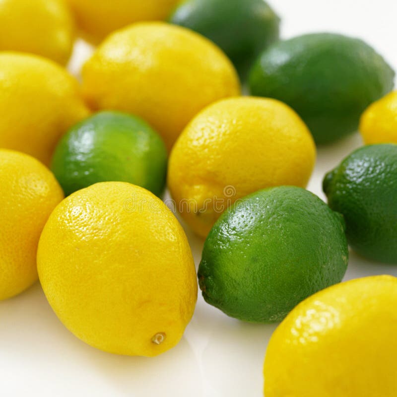 A lot of lemons and limes