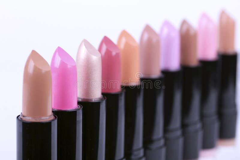 A lot of lipsticks