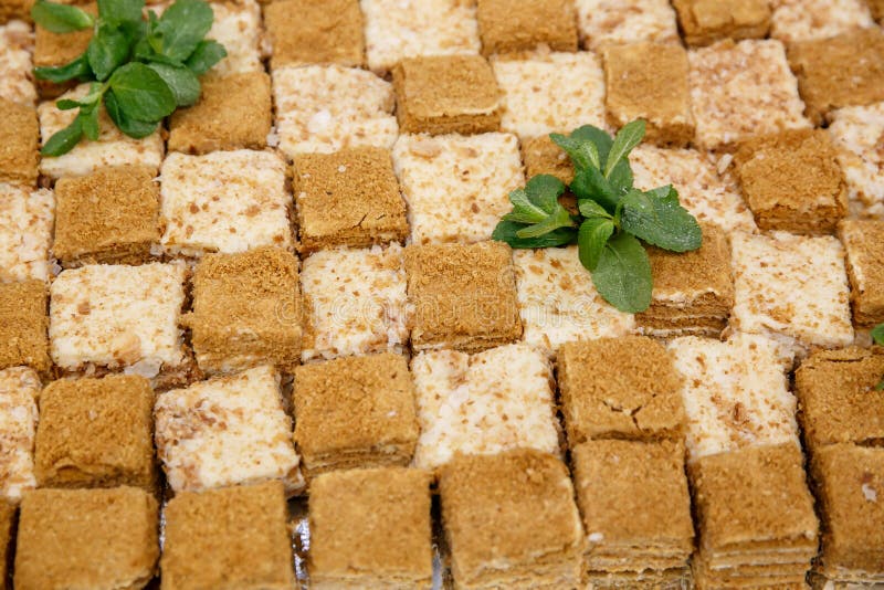 Catering Service. Restaurant Table with Food at Event. Stock Photo ...