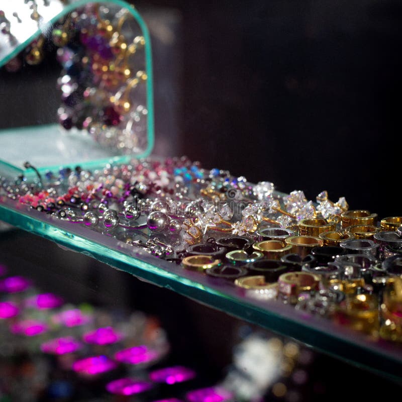 Jewelry Barbell Piercings Stock Photos Free & RoyaltyFree Stock