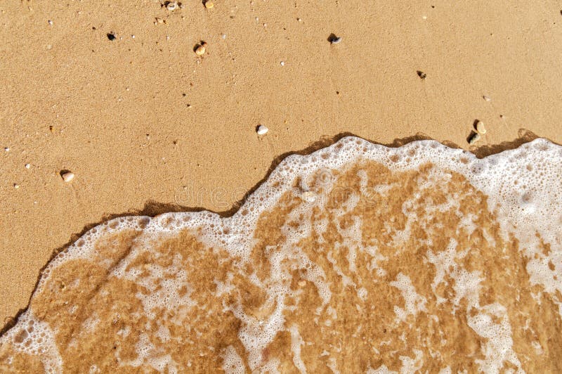 Lot of small foam bubble wave close background royalty free stock photography