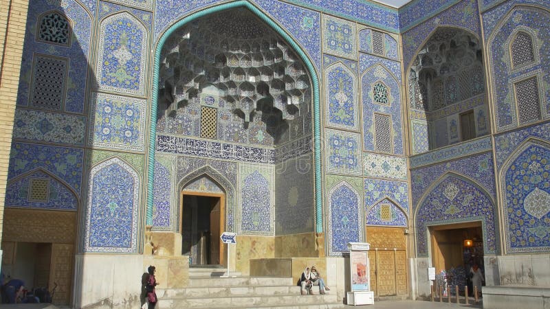 Lotfollah moskéingång Isfahan