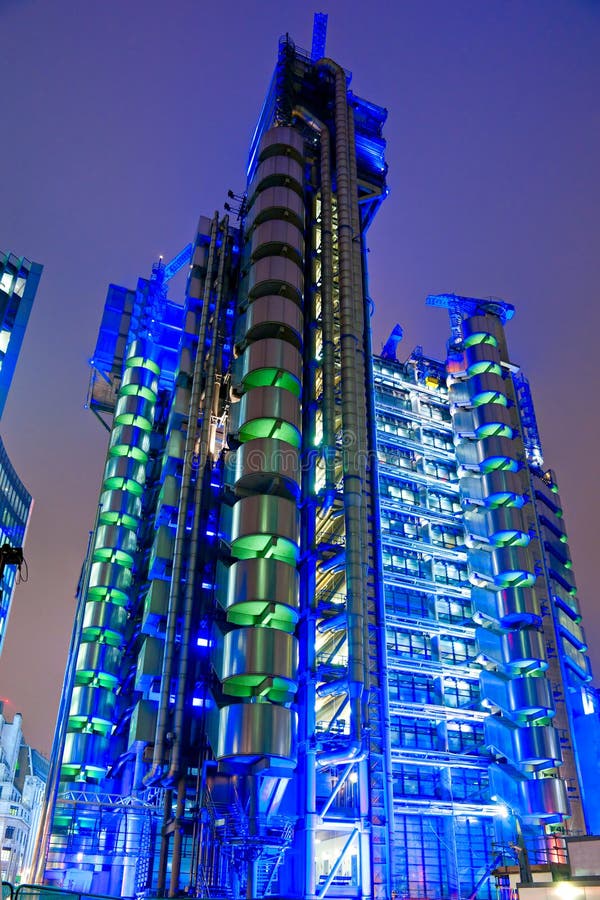 LOThe Lloyd construisant Londres. photographie stock LOThe Lloyd construisant Londres. photographie stock
