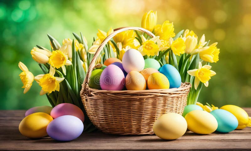 O mulțime de ouă frumoase de Paște. concentrare selectivă. royalty free stock images
