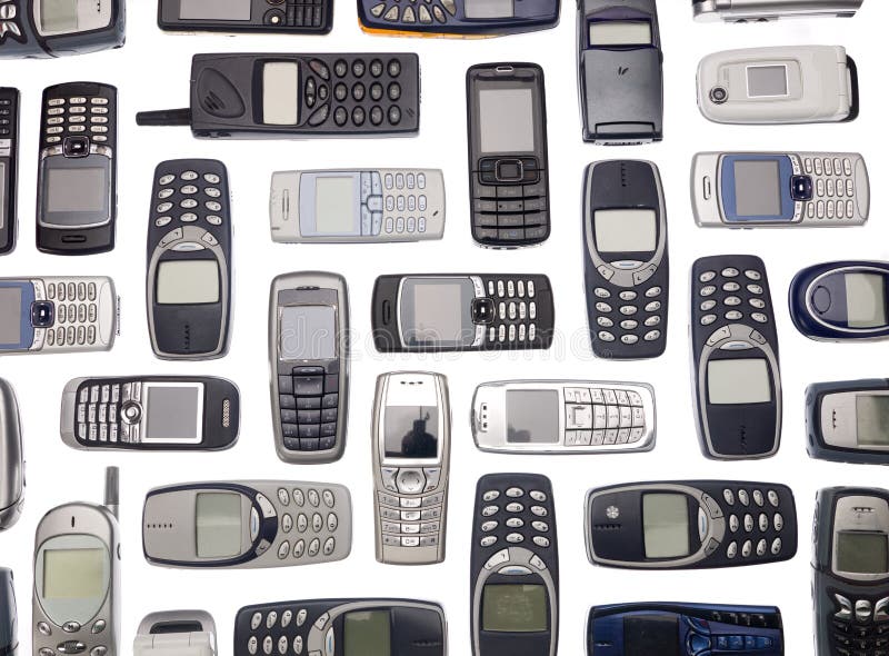 Lots of cellphones stock photo. Image of mobile, ring 8686714