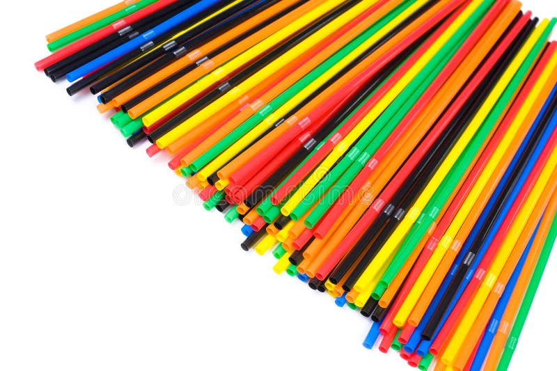 Lots of drinking straws stock image. Image of blue, background 23486525