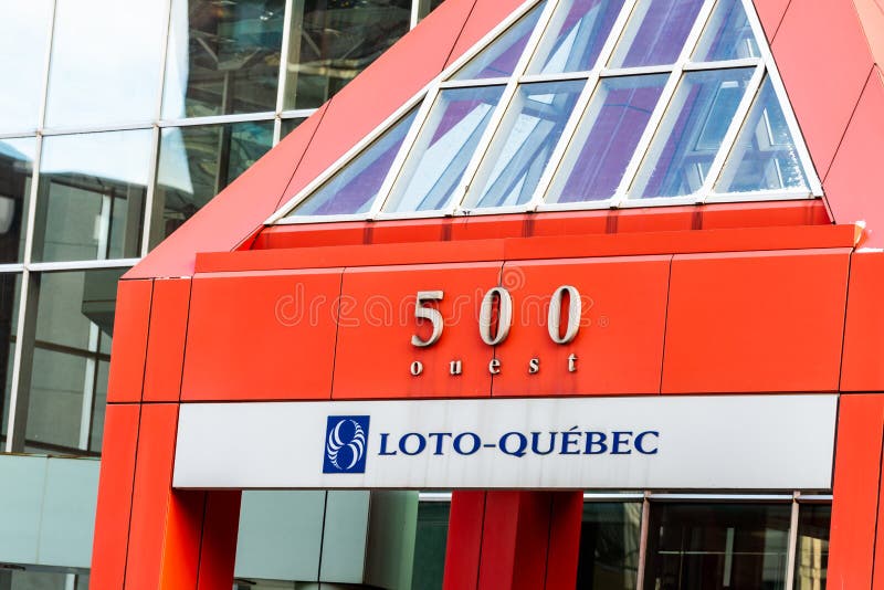 Lotto Quebec building montreal 500 ouest stock photo Lotto Quebec building montreal 500 ouest stock photo