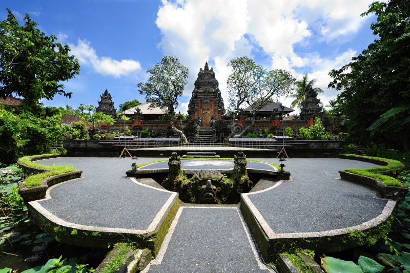 Wonderful Lotus Cafe temple in Ubud,Bali. Wonderful Lotus Cafe temple in Ubud,Bali