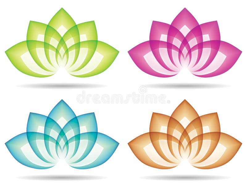 Lotus Logo royalty free illustration Lotus Logo royalty free illustration