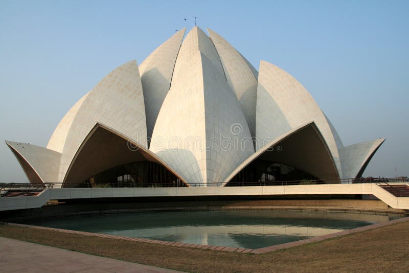 Lotus Temple Picture. Image 8235435
