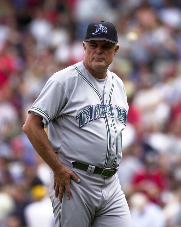 Lou Pinella, Tampa Bay Devil Rays Manager Editorial Photography Image
