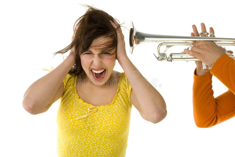 Loud sound stock photography Loud sound stock photography