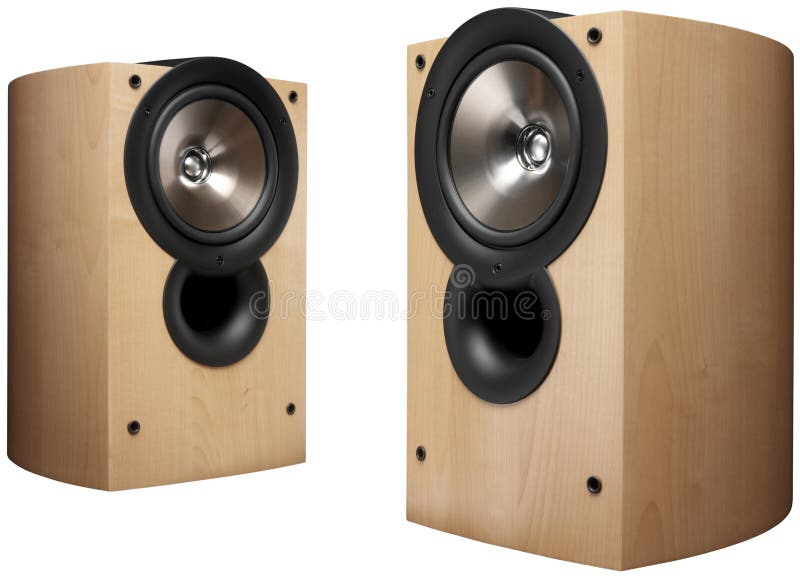 Loud speakers royalty free stock photography
