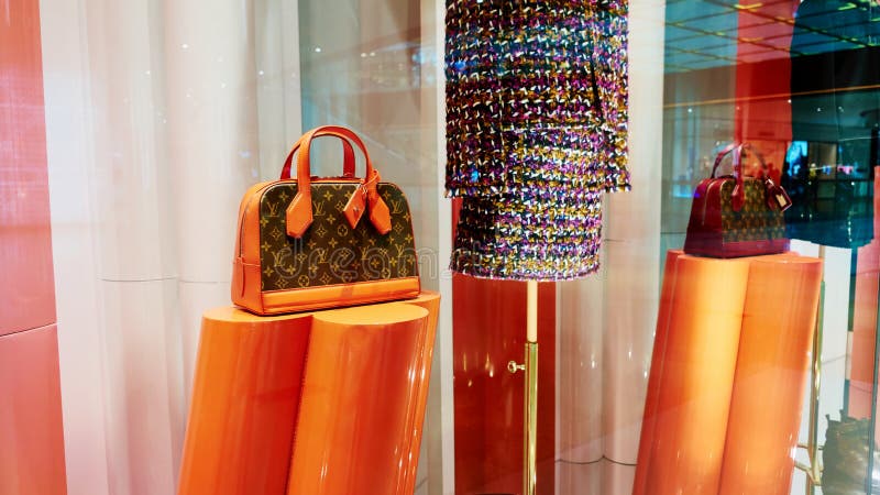 ALANYA / TURKEY - SEPTEMBER 30, 2018: Louis Vuitton Handbags Stans In A Shop  In Alanya Stock Photo, Picture and Royalty Free Image. Image 116109511.