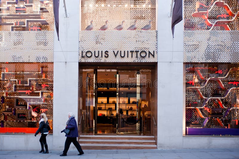 Louis Vuitton butik w Londyn