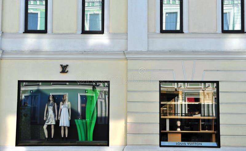 Budapest Hungary11172017 Louis Vuitton Shop Window Stock Photo 758848825