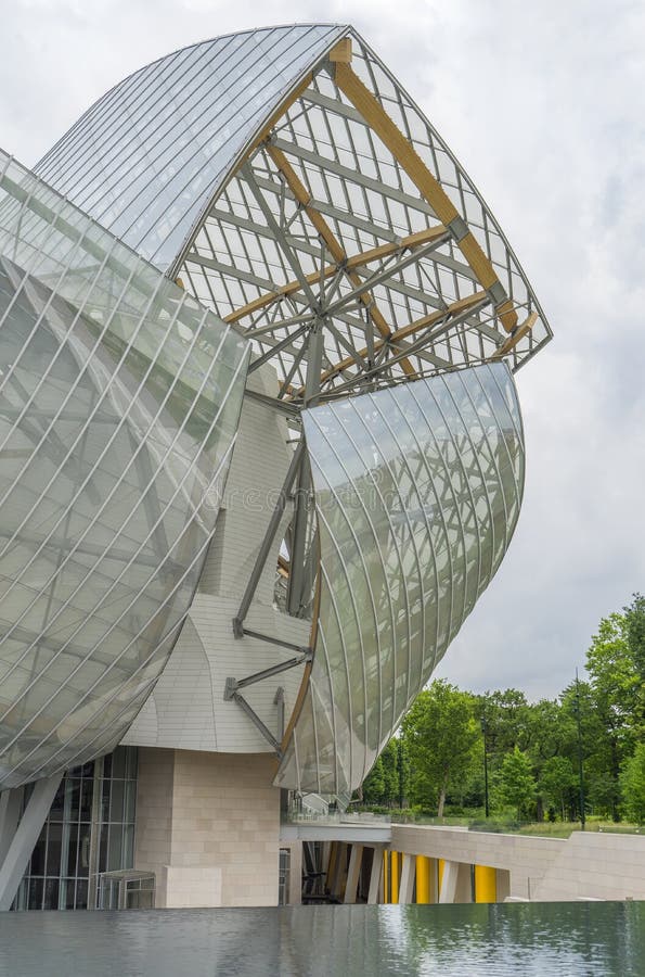 Louis Vuitton Foundation, Parigi, Francia Fotografia Editoriale - Immagine di france, città ...