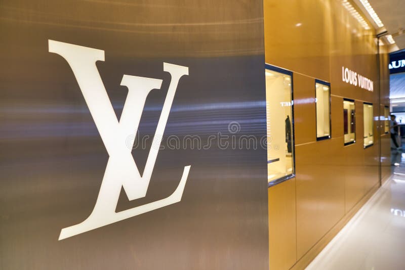 Warsaw, Poland. 16 September 2018. Sign Louis Vuitton. Company Signboard Louis  Vuitton. Stock Photo, Picture and Royalty Free Image. Image 111127466.