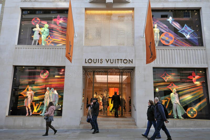 Louis Vuitton Fashion Boutique in Italy Editorial Stock Photo - Image ...