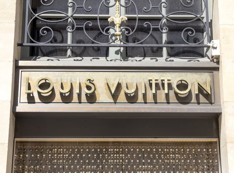 Louis Vuitton Fashion House Paris France Stock Photos - Free & Royalty-Free  Stock Photos from Dreamstime