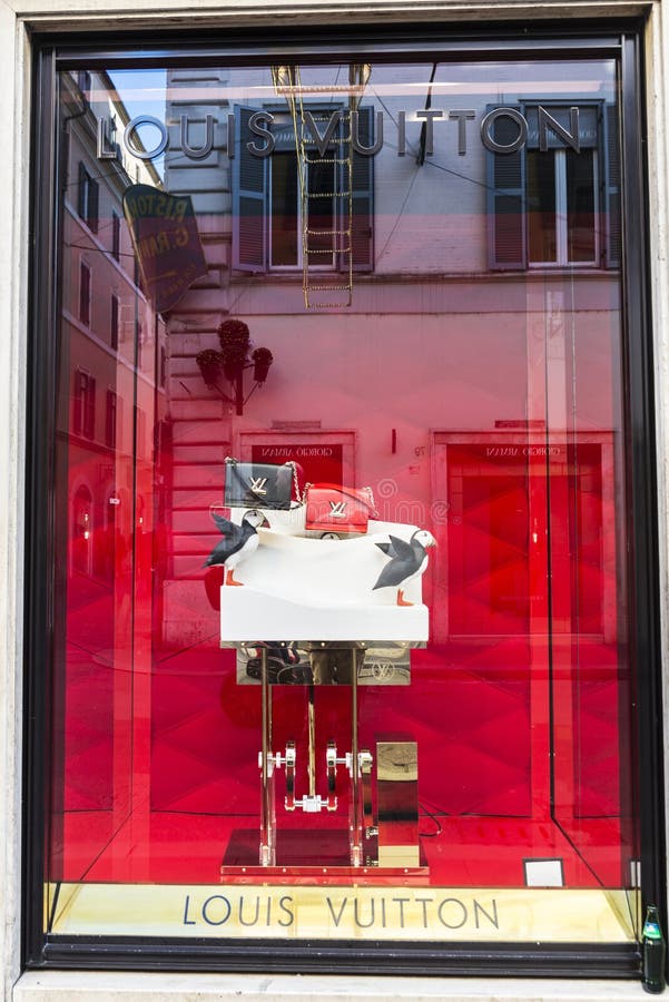 Louis Vuitton Shop Barcelona Stock Photo - Download Image Now