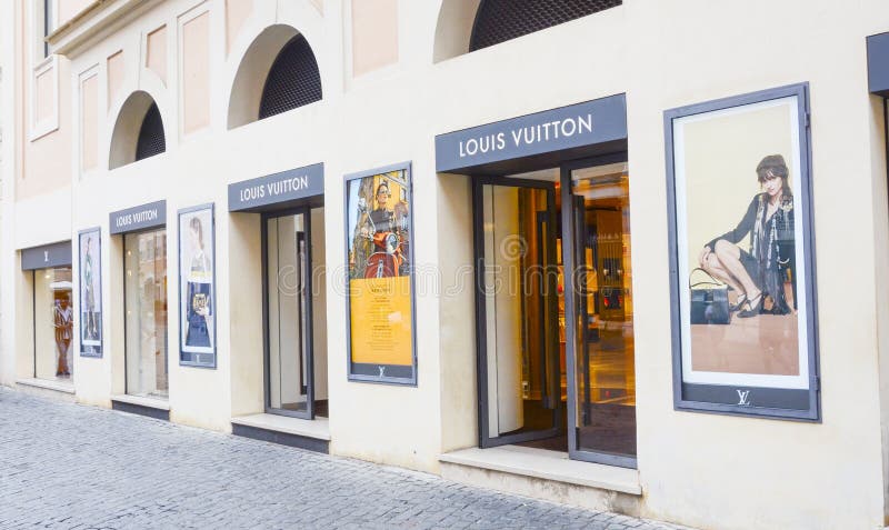 Exterior Of A Louis Vuitton Store In Nanjing Road Shanghai Editorial Stock Image - Image of bags ...