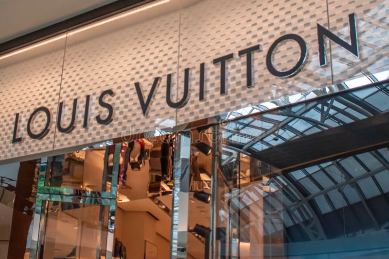 Louis Vuitton signboard editorial photo. Image of exterior - 168794426