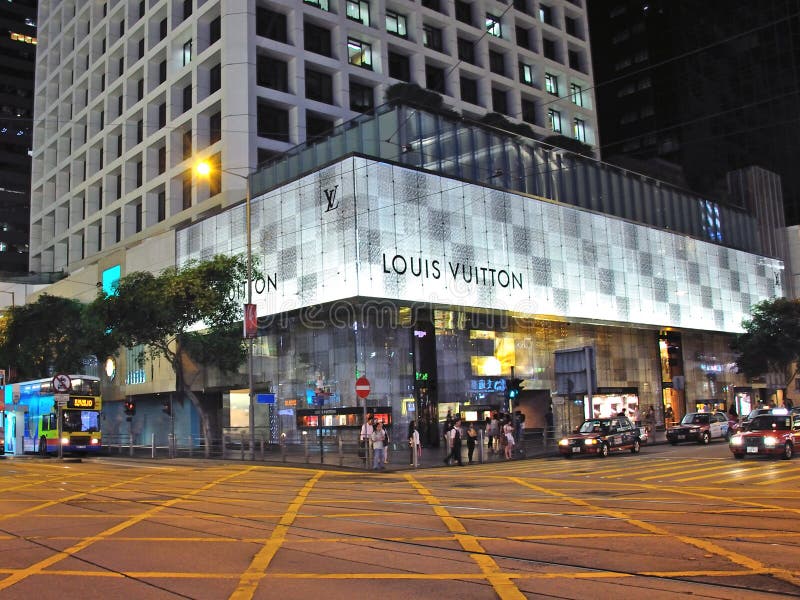 Louis Vuitton Store On Hong Kong Editorial Photography - Image of hong, scene: 45293007