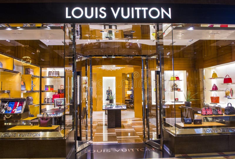 Louis vuitton store in barcelona hi-res stock photography and