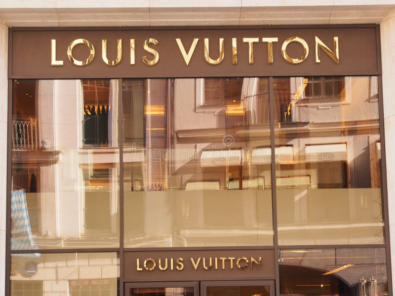 Louis Vuitton editorial stock photo. Image of munich - 34610653