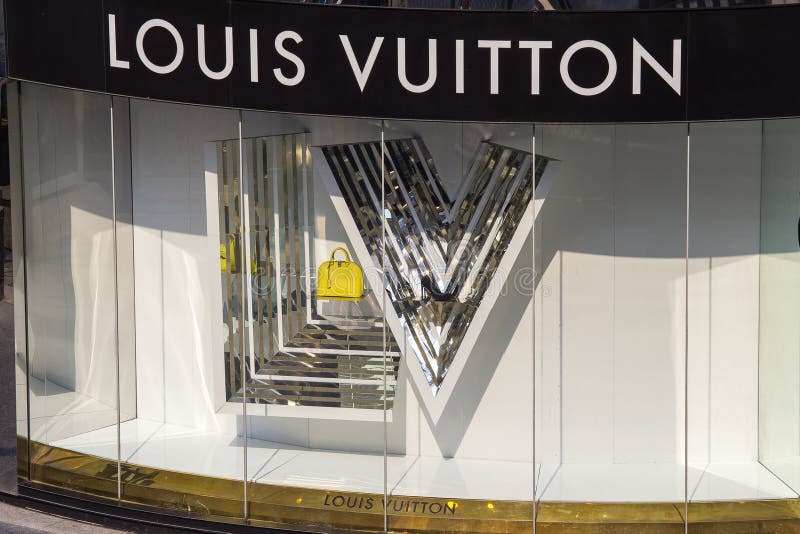 Louis Vuitton Shop Emporium Bangkok Thailand Stock Photo 1307352241