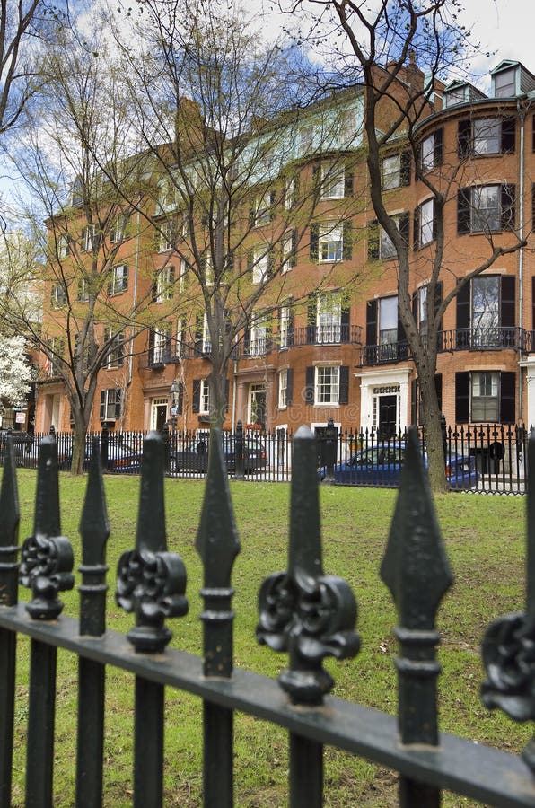 Louisburg Square On Beacon Hill, Boston, MA Stock Image Image of