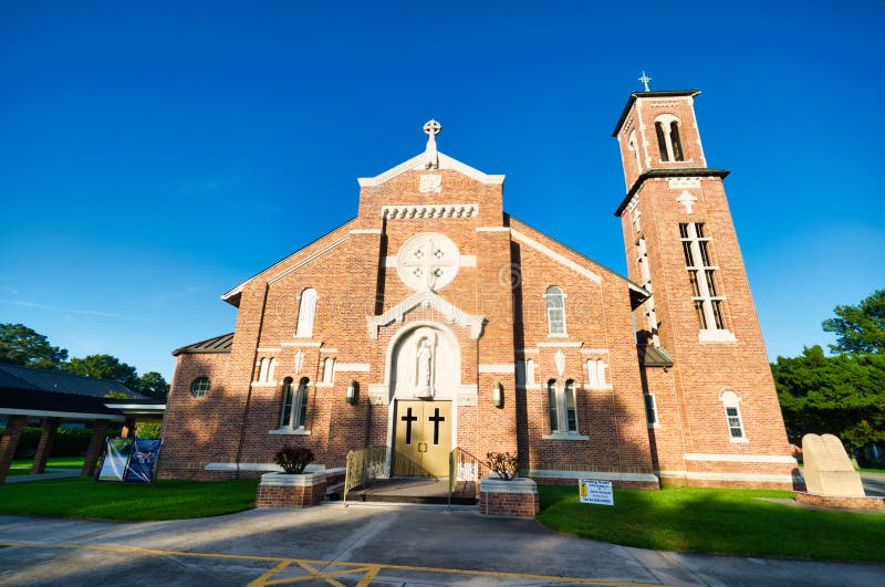 Louisiana Catholic Church editorial photo. Image of religion 201932571