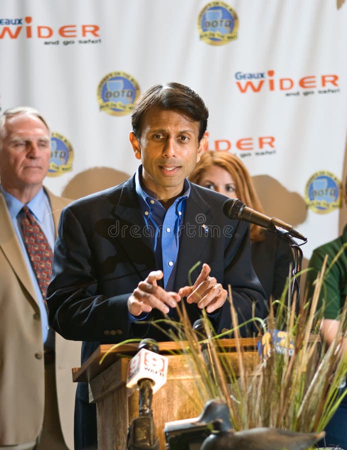Louisiana Governor Bobby Jindal Editorial Photo Image of political