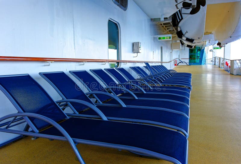 Lounge Chairs on Ships Deck Editorial Photography Image of rest, ship 274134387