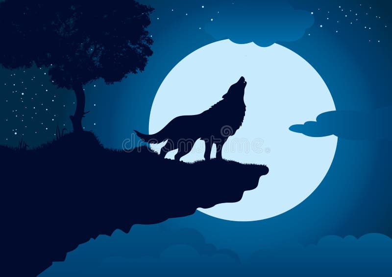 Loup illustration stock Loup illustration stock