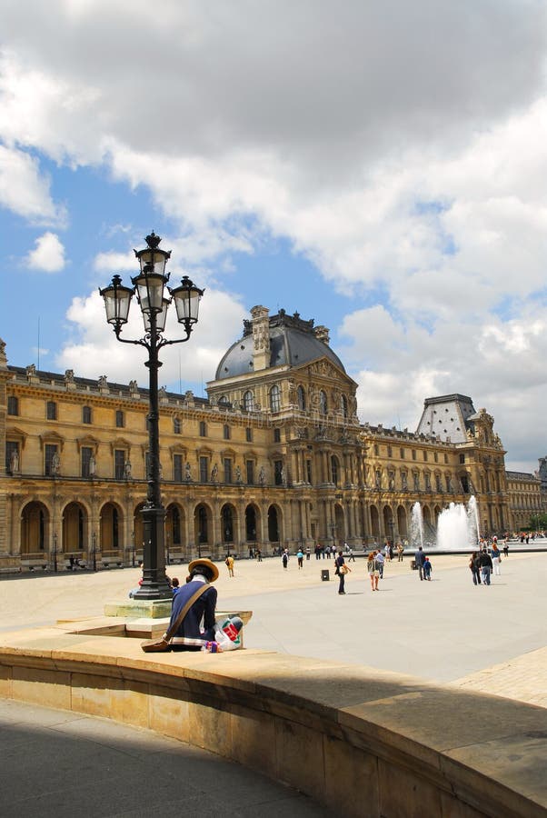 Louvre royalty free stock photos
